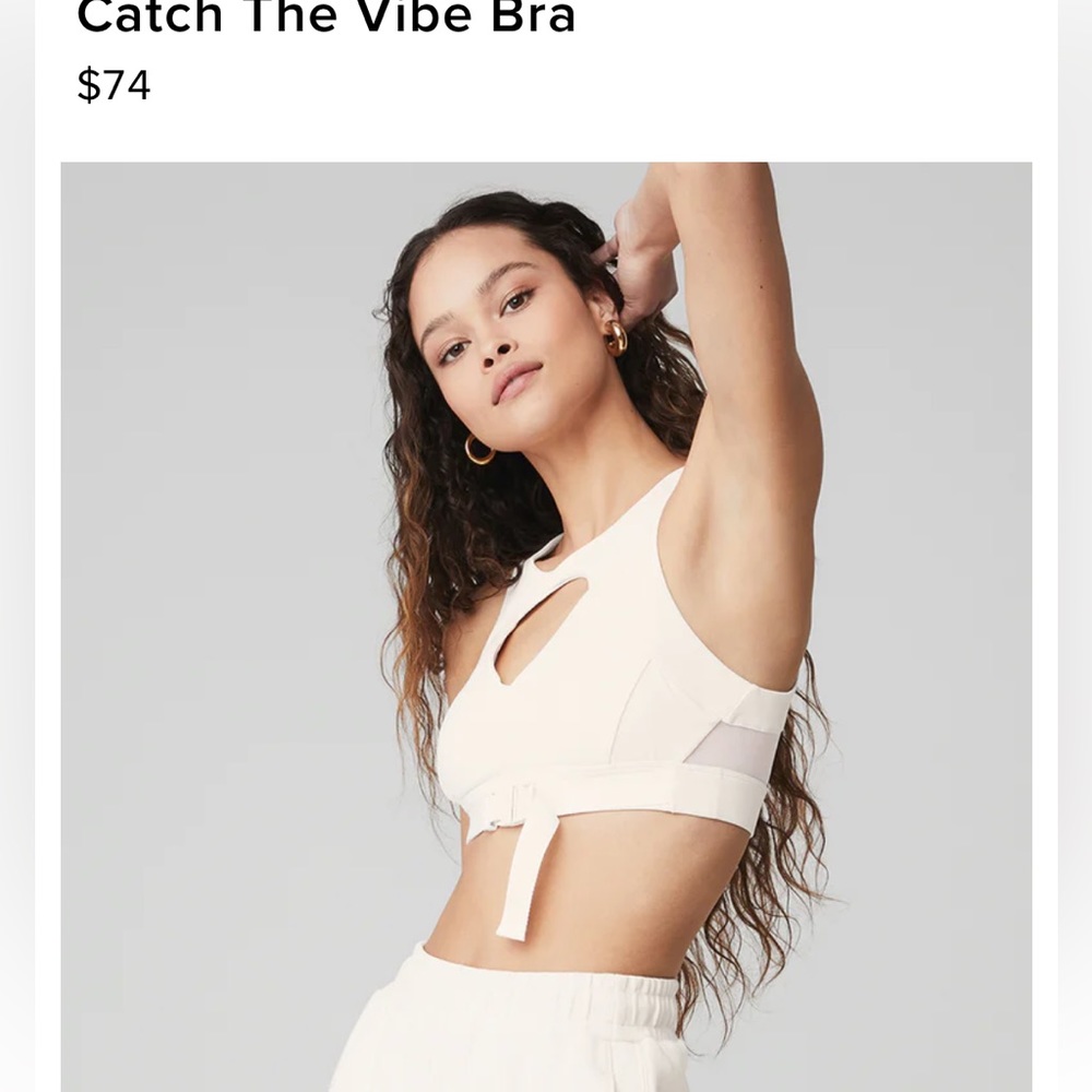 Alo Yoga Catch The Vibe Sports Bra